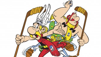 Asterix und Obelix sind Eishockey-begeistert. Deswegen haben sie nun eine neue Rolle übernommen. Asterix und Obelix sind Eishockey-begeistert. Deswegen haben sie nun eine neue Rolle übernommen.