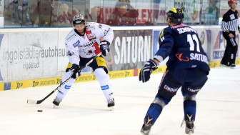 Im Vorjahr trafen sie noch aufeinander, nun stehen sie in einem Team: Petr Pohl (links) und Benedikt Schopper vom ERCI. Foto: City Press Im Vorjahr trafen sie noch aufeinander, nun stehen sie in einem Team: Petr Pohl (links) und Benedikt Schopper vom ERCI. Foto: City Press