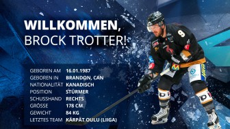Brock Trotter verstärkt die ERC-Offensive Brock Trotter verstärkt die ERC-Offensive