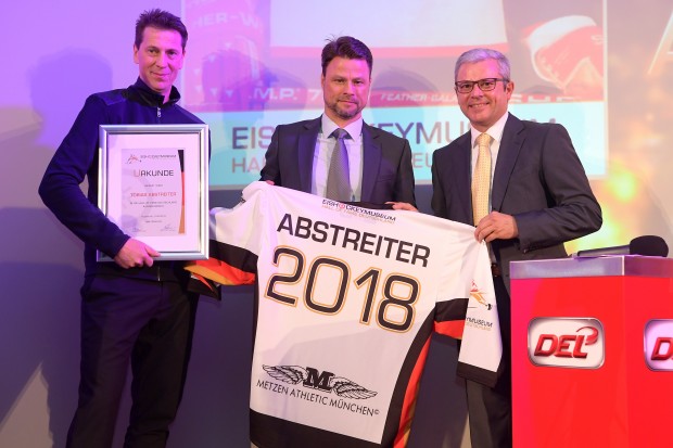 Tobias Abstreiter wurde wie Robert Hock in die deutsche Eishockey Hall of Fame aufgenommen. Foto: City-Press