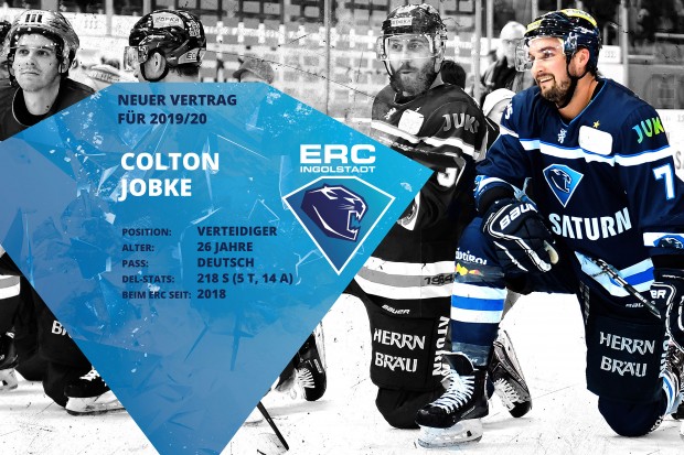 Continues to play for the Panthers: Colton Jobke. [Grafik mit Foto von st-foto]