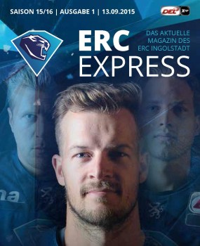 Saison 2015/2016 - ERC Express Ausgabe 1 - Augsburg Saison 2015/2016 - ERC Express Ausgabe 1 - Augsburg