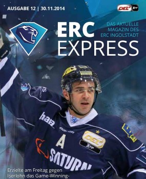 Die Ausgabe 12 des ERC Stadionmagazins ERC EXPRESS. Die Ausgabe 12 des ERC Stadionmagazins ERC EXPRESS.