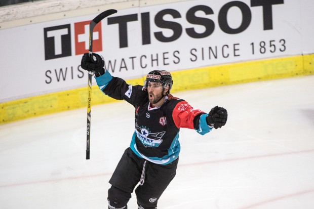 Dan DaSilva (Linz) ist einer der Nominierten. Foto: Black Wings Linz/Champions Hockey League via Getty Images