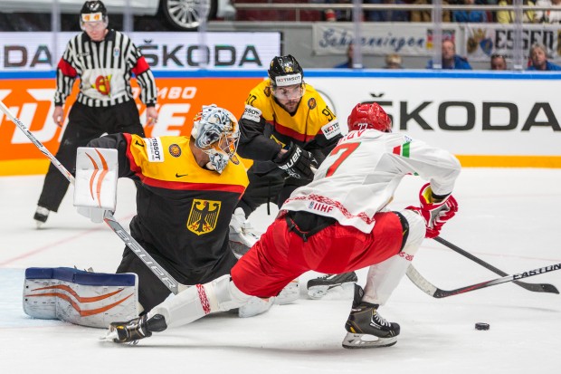 Nach dem Sieg gegen Weissrussland trifft Deutschland heute auf die USA. Foto: ur