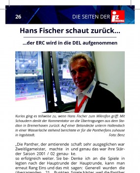 Hans Fischer DEL-Einstieg