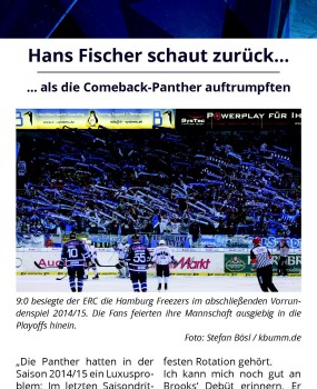 Hans Fischer Comeback Panther