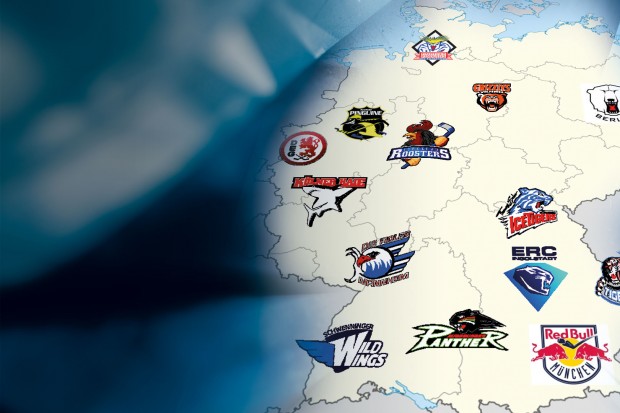 Mit diesen 14 Clubs geht die DEL auch in die Saison 2017/2018.