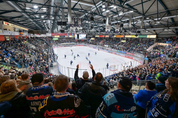 Ab sofort sind Tickets für die Viertelfinal-Heimspiele der Panther erhältlich.
Foto: Johannes Traub/JT-Presse.de