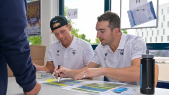 Kenny Agostino (r.) wird beim Fan-Stammtisch zu Gast sein.
Foto: Johannes Traub/JT-Presse.de