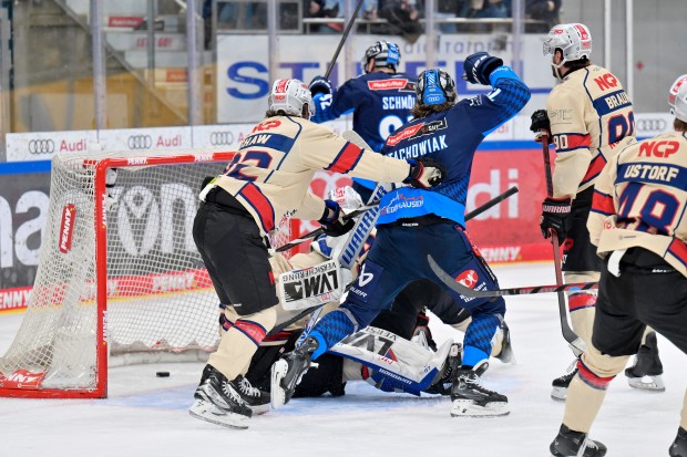 Können sich die Panther den ersten Matchpuck erspielen?
Foto: Johannes Traub/JT-Presse.de