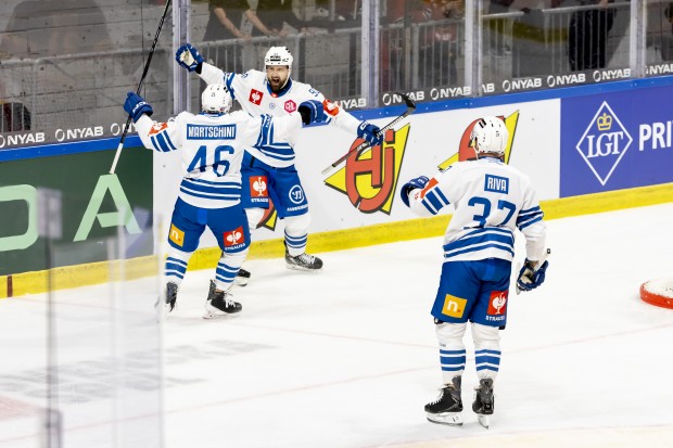 Neuzugang Tomas Tatar (Mitte) ist der größte Name im Kader des EVZ.
Foto: Fredrik Sundvall