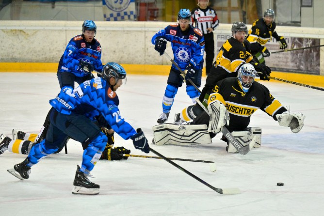Der HC Pustertal bestreitet am 21. August das Auftaktspiel gegen den ERC.
Foto: Johannes Traub/JT-Presse.de