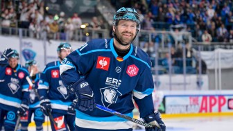 Vorfreude auf das Europapokal-Achtelfinale am Mittwoch in der SATURN-Arena.
Foto: Johannes Traub/JT-Presse.de