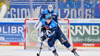 Philipp Krauß fehlt den Panthern in den kommenden beiden DEL-Spielen.
Foto: Johannes Traub/JT-Presse.de Philipp Krauß fehlt den Panthern in den kommenden beiden DEL-Spielen.
Foto: Johannes Traub/JT-Presse.de