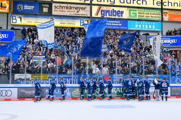 Der ERC Ingolstadt wünscht ein gutes neues Jahr!
Foto: Johannes Traub/JT-Presse.de