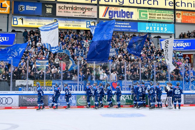 Der ERC Ingolstadt wünscht ein gutes neues Jahr!
Foto: Johannes Traub/JT-Presse.de