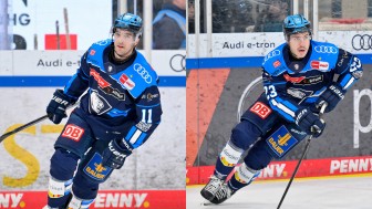 Kenny Agostino (li.) und Jakin Smallwood laufen auch in der kommenden Saison für die Panther auf. Kenny Agostino (li.) und Jakin Smallwood laufen auch in der kommenden Saison für die Panther auf.