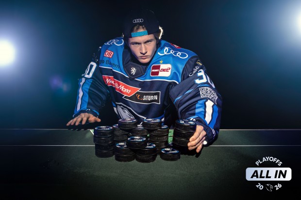 All IN in den Playoffs.
Foto: Stefan Bösl