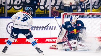 Der Doppelschlag im zweiten Drittel reichte nicht.
Foto: City-Press Der Doppelschlag im zweiten Drittel reichte nicht.
Foto: City-Press