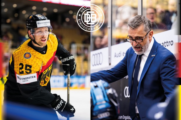 Leon Hüttl und Mark French sind Teil des DEB-Aufgebots für den Deutschland Cup.
 Leon Hüttl und Mark French sind Teil des DEB-Aufgebots für den Deutschland Cup.