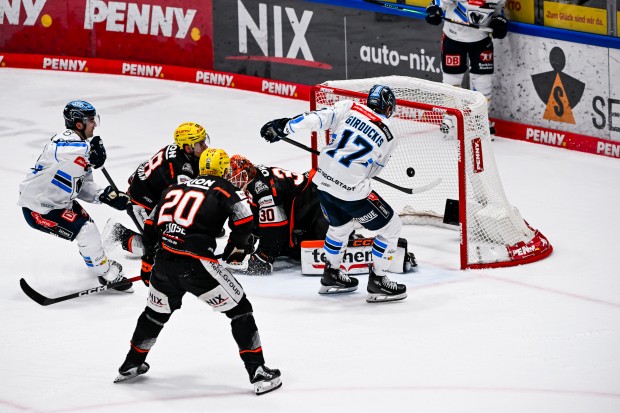 Für das zwischenzeitliche 0:4 sorgte Abbott Girduckis.
Foto: Citypress | DEL-Fotosharing