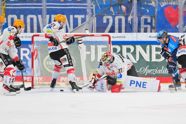 Vor dem Tor fehlte den Panthern das Quäntchen Glück.
Foto: Johannes Traub/JT-Presse.de