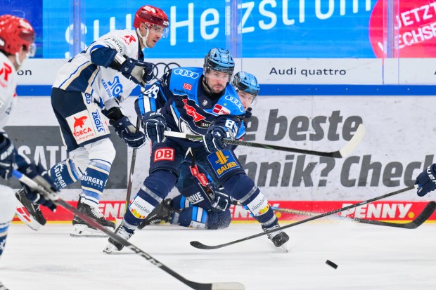 Die Panther setzten sich zuhause gegen Schwenningen durch.
Foto: Johannes Traub/JT-Presse.de