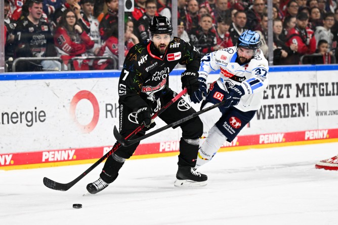 Die Panther hatten in Köln das Nachsehen.
Foto: DEL-Photosharing