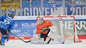 Riley Barber erzielte per Penalty das Siegtor.
Foto: Johannes Traub/JT-Presse.de Riley Barber erzielte per Penalty das Siegtor.
Foto: Johannes Traub/JT-Presse.de