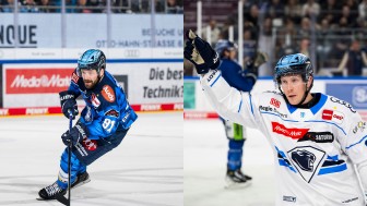 Riley Sheen (li.) und Myles Powell bleiben Panther. Riley Sheen (li.) und Myles Powell bleiben Panther.