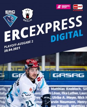 Express Ausgabe 16 (Saison 2020/21) zum Playoff-Halbfinale